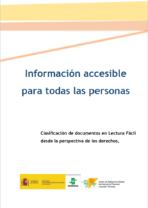 información accesible para todas las personas