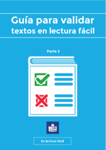 guía para validar textos en lectura fácil