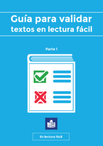 guía para validar textos en lectura fácil