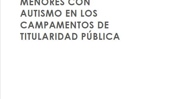 Los derechos de los menores con autismo en los campamentos de titularidad pública