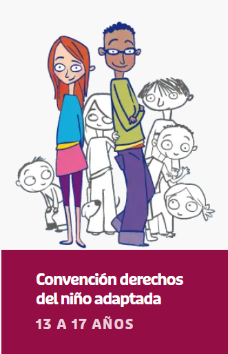 Derechos de 13 a 17 anos